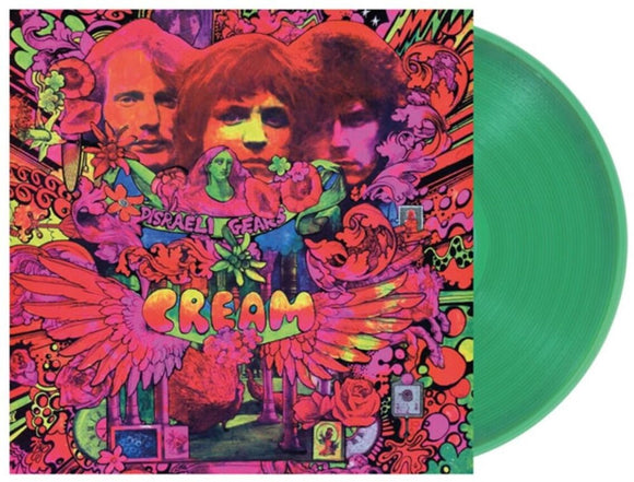 CREAM – DISRAELI GEARS (GREEN VINYL) - LP •