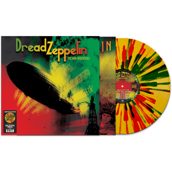 DREAD ZEPPELIN – DEJAH-VOODOO (RED/GREEN/YELLOW SPLATTER) - LP •