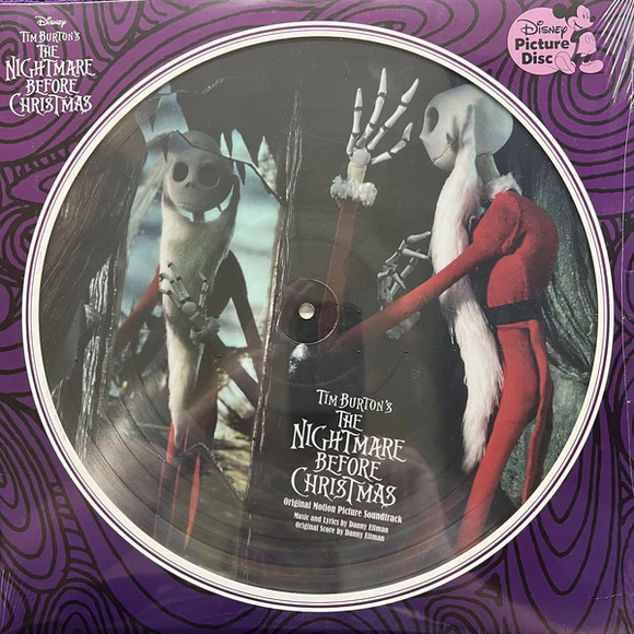 NIGHTMARE BEFORE CHRISTMAS  – O.S.T. (PICTURE DISC) - LP •