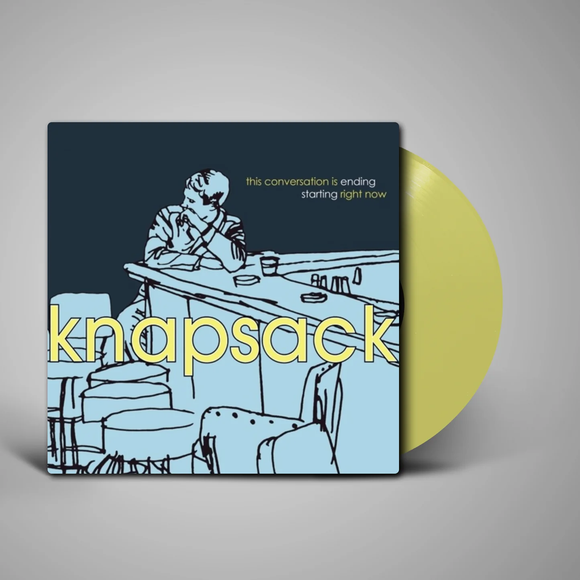 KNAPSACK – THIS CONVERSATION IS ENDING RIGHT NOW (EASTER YELLOW) - LP •