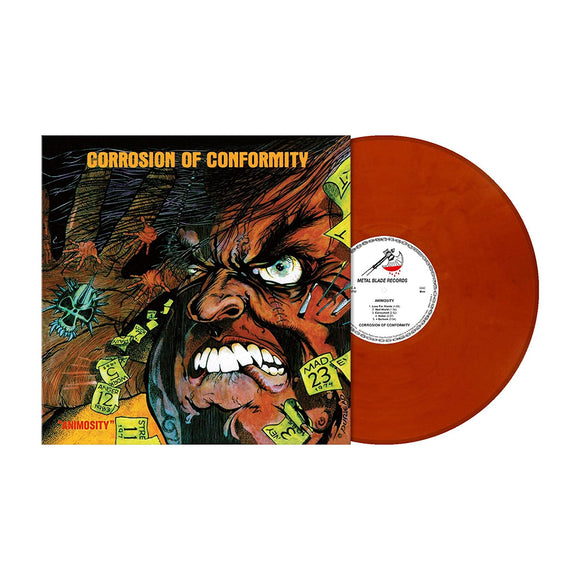 CORROSION OF CONFORMITY – ANIMOSITY [Indie Exclusive Limited Edition Orange / Brown Marbled LP] - LP •