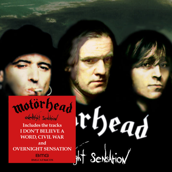 MOTORHEAD – OVERNIGHT SENSATION - CD •