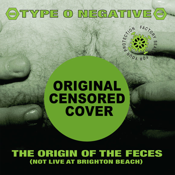 TYPE O NEGATIVE – ORIGIN OF THE FECES (DELUXE)(GREEN/BLACK VINYL) - LP •