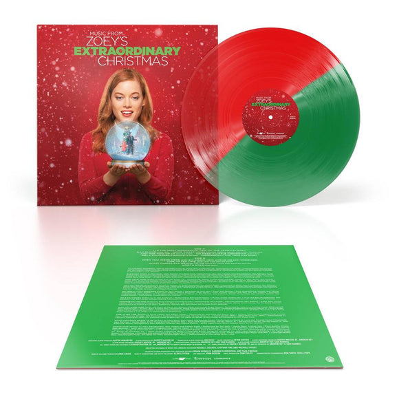 KELLY,TORI  – MUSIC FROM ZOEY'S EXTRAORDINARY CHRISTMAS SOUNDTRACK (GREEN/RED VINYL) - LP •