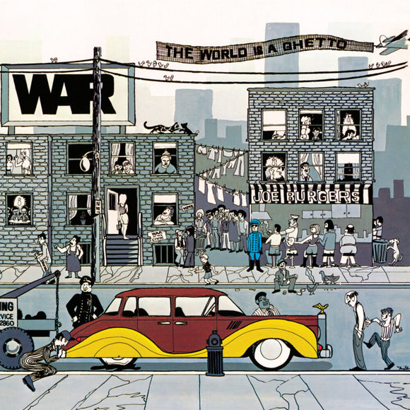 WAR – WORLD IS A GHETTO - LP •