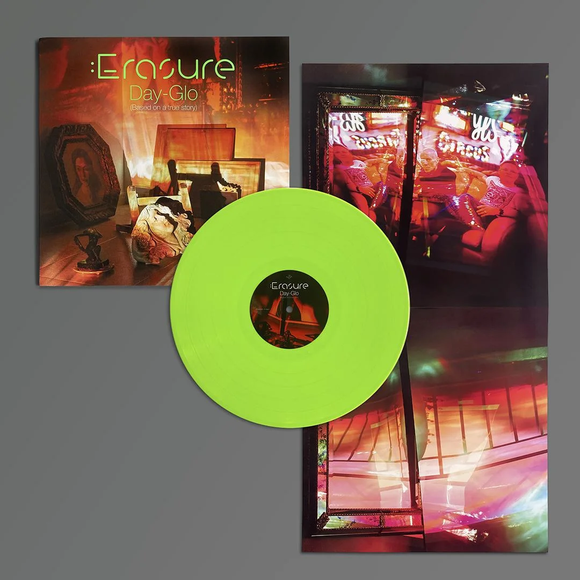 ERASURE – DAY-GLO (BASED ON A TRUE STORY)(FLUORESCENT GREEN) - LP •