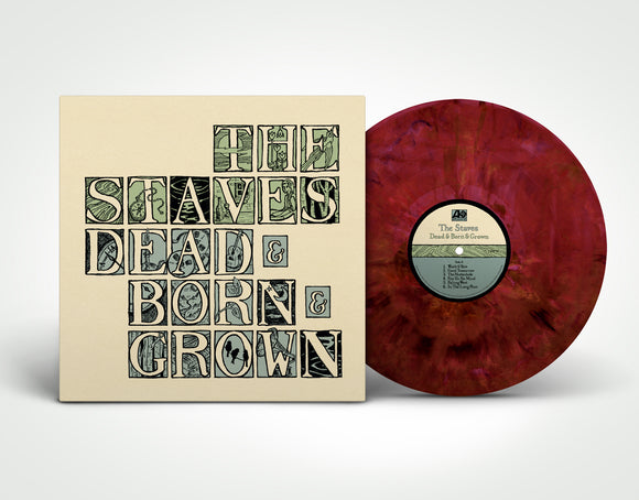 STAVES – DEAD & BORN & GROWN (10TH ANNIVERSARY) (RECYCLED COLORED VINYL) - LP •