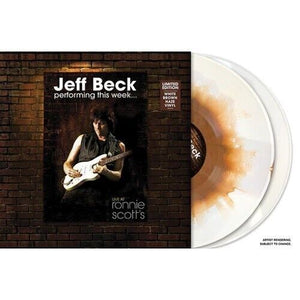 BECK,JEFF – PERFORMING THIS WEEK LIVE AT RONNIE SCOTT'S  (WHITE/BROWN HAZE) - LP •