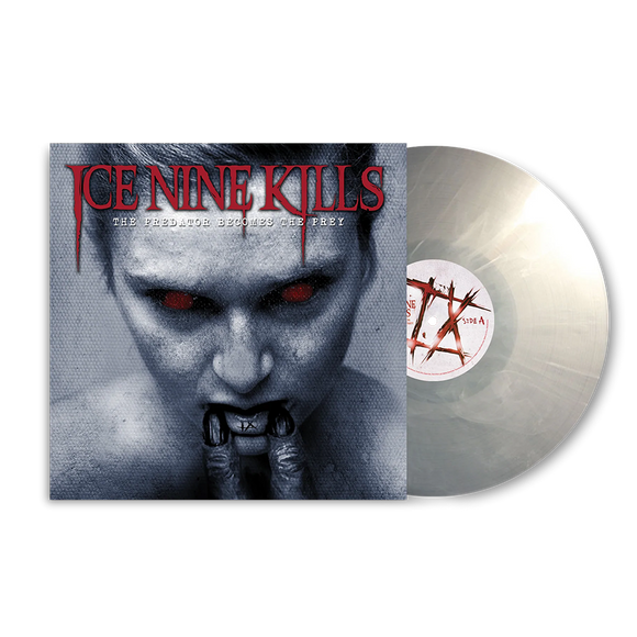 ICE NINE KILLS – PREDATOR BECOMES THE PREY (CLEAR W/ SMOKY WHITE SWIRL) - LP •