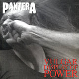 PANTERA – VULGAR DISPLAY OF POWER (WHITE & TRUE METAL GRAY MARBLED VINYL) - LP •