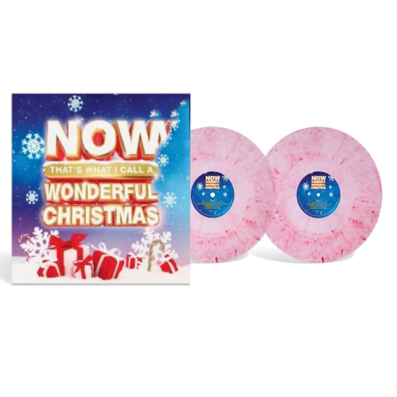 NOW THAT'S WHAT I CALL A – WONDERFUL CHRISTMAS (RED/WHITE VINYL) - LP •