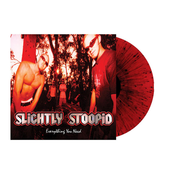 SLIGHTLY STOOPID – EVERYTHING YOU NEED (RED/BLACK SPLATTER) - LP •