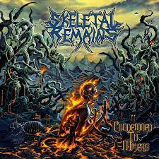 SKELETAL REMAINS – CONDEMNED TO MISERY (DIGIPAK) (REI - CD •