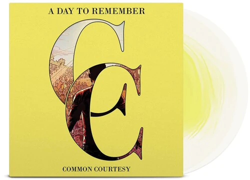 DAY TO REMEMBER – COMMON COURTESY (LEMON & MILKY CLEAR VINYL) - LP •