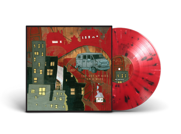 GET UP KIDS – ON A WIRE (LIMITED) (RED/BLACK) - LP •