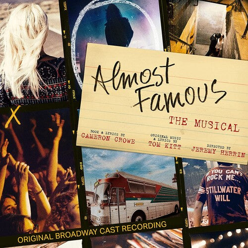 ALMOST FAMOUS: THE MUSICAL – ORIGINAL BROADWAY CAST RECORDING - CD •