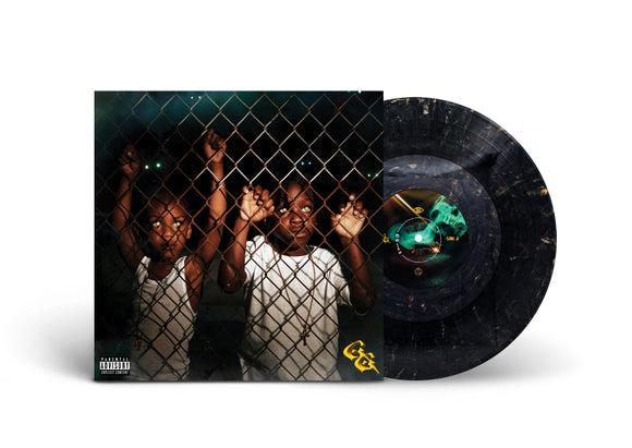 EARTHGANG – GHETTO GODS (BLACK WITH GOLD SWIRL) - LP •