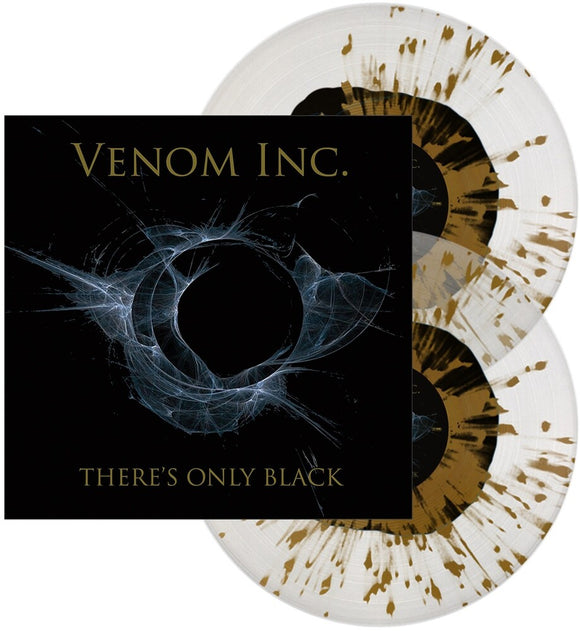 VENOM INC – THERE'S ONLY BLACK (CLEAR/BLACK/GOLD) - LP •