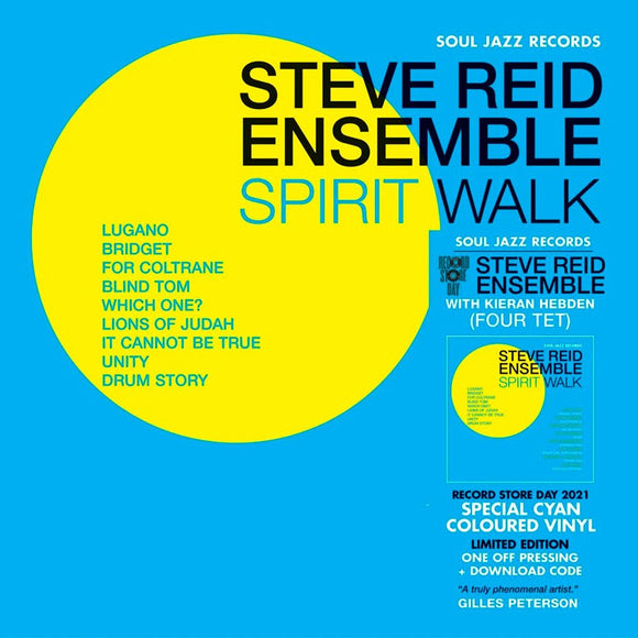 REID,STEVE ENSEMBLE – SPIRIT WALK  (RSD21) - LP •