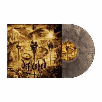 DEFLESHED – GRIND OVER MATTER (SMOKY GREY W/BLACK SWIRLS) - LP •