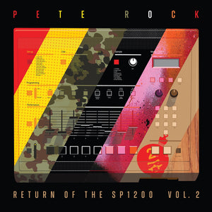 ROCK,PETE – RETURN OF THE SP-1200 V.2 (RED VINYL) (RSD BLACK FRIDAY 2022) - LP •
