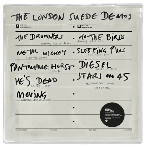 LONDON SUEDE – LONDON SUEDE DEMOS (CLEAR VINYL) (RSD23) - LP •