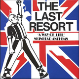 LAST RESORT – WAY OF LIFE: SKINHEAD (WHITE/BLUE SPLATTER) - LP •