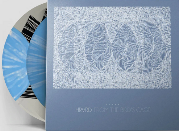 HARVARD (HRVRD) – FROM THE BIRD'S CAGE (CLEAR/BABY BLUE MOON PHASE) - LP •