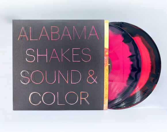 ALABAMA SHAKES – SOUND & COLOR Deluxe Edition [Red/Black/Pink Mixed Color-in-Color 2LP] (BONUS TRACKS) - LP •