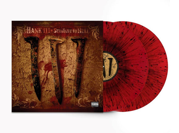 HANK III – STRAIGHT TO HELL (RED VINYL) - LP •