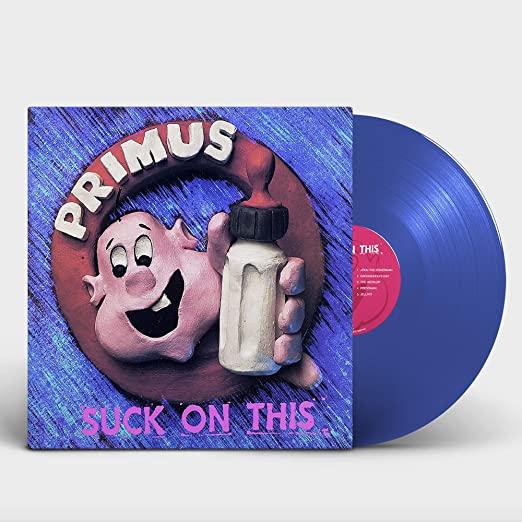 PRIMUS – SUCK ON THIS (COBALT BLUE VINYL) - LP •