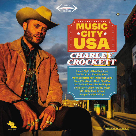 CROCKETT,CHARLEY – MUSIC CITY USA - LP •