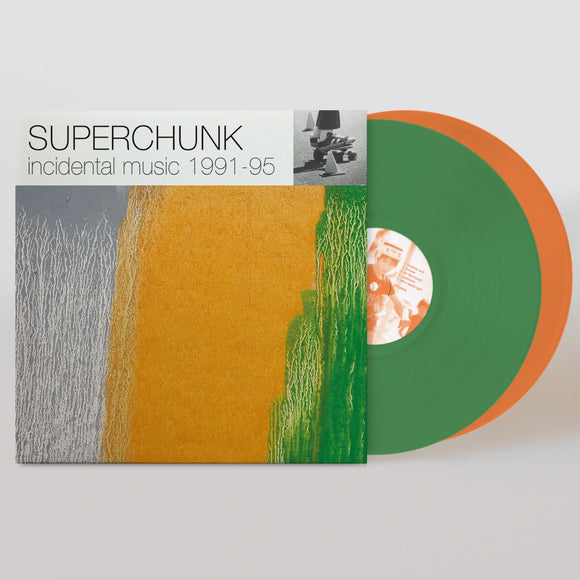 SUPERCHUNK – INCIDENTAL MUSIC: 1991-1995 (GREEN/ORANGE) (RSD22) - LP •