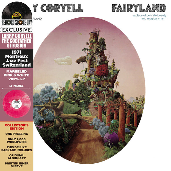 CORYELL,LARRY – FAIRYLAND (RSD22) (PINK/WHITE SWIRL) - LP •