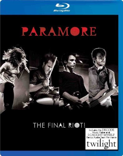 PARAMORE – FINAL RIOT - BLURAY •