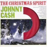 CASH,JOHNNY – CHRISTMAS SPIRIT (RED VINYL) (UK) - LP •