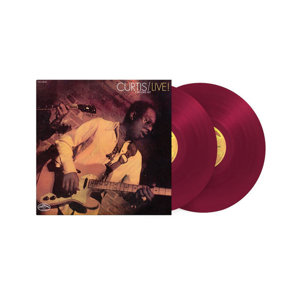 MAYFIELD,CURTIS – CURTIS LIVE (SYEOR RED VINYL) - LP •
