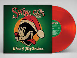 HARVEY,DANNY B. / TWINN,GARY – SWING CATS PRESENTS A ROCKABILLY CHRISTMAS - LP •