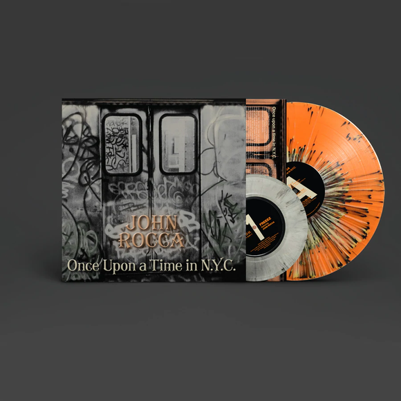 ROCCA,JOHN – ONCE UPON A TIME IN NYC (ORANGE SPLATTER) - LP •