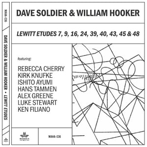 SOLDIER,DAVE / HOOKER,WILLIAM – LEWITT ETUDES - CD •