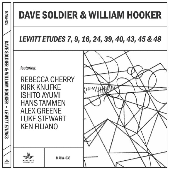 SOLDIER,DAVE / HOOKER,WILLIAM – LEWITT ETUDES - CD •