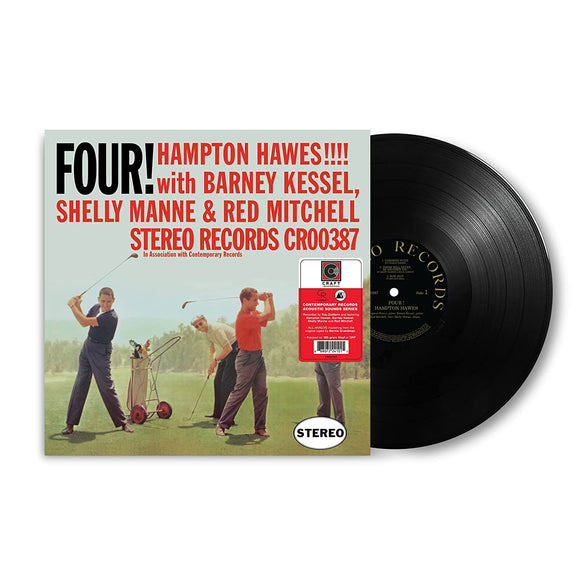 HAWES,HAMPTON / KESSEL,BARNEY – FOUR (ACOUSTIC SOUND SERIES) - LP •