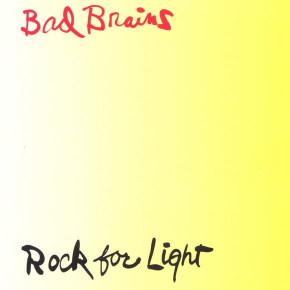 BAD BRAINS – ROCK FOR LIGHT (YELLOW SHELL) - TAPE •