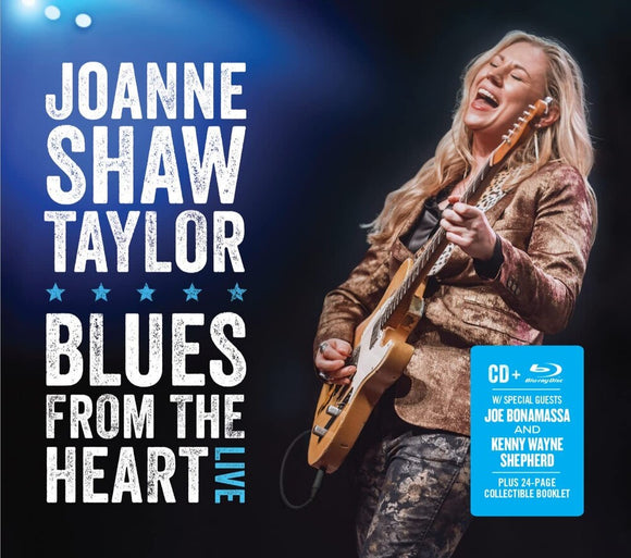 TAYLOR,JOANNE SHAW – BLUES FROM THE HEART LIVE (CD+BLURAY) - CD •
