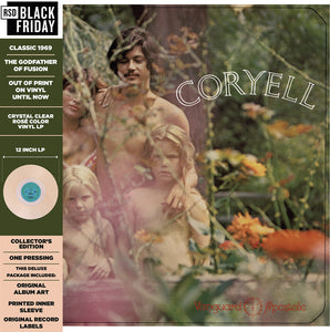 CORYELL,LARRY – CORYELL (CLEAR ROSE VINYL) (RSD BLACK FRIDAY 2022) - LP •