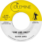 JAMES,OLIVER – ONE & ONLY (OPAQUE YELLOW) - 7" •