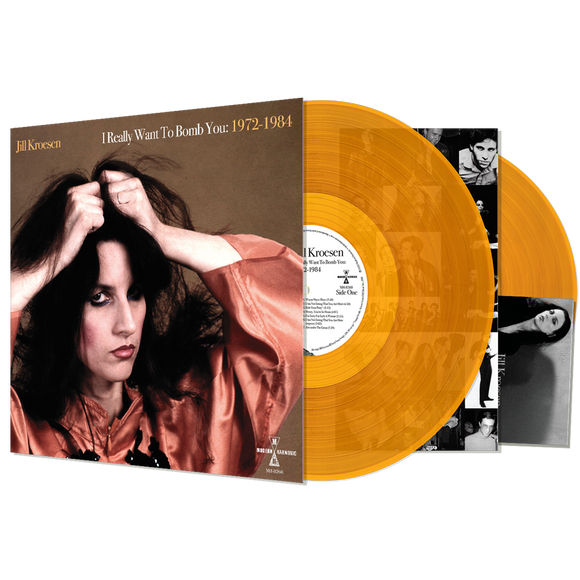 KROESEN,JILL – I REALLY WANT TO BOMB YOU: 1972-1984 (ORANGE VINYL) - LP •