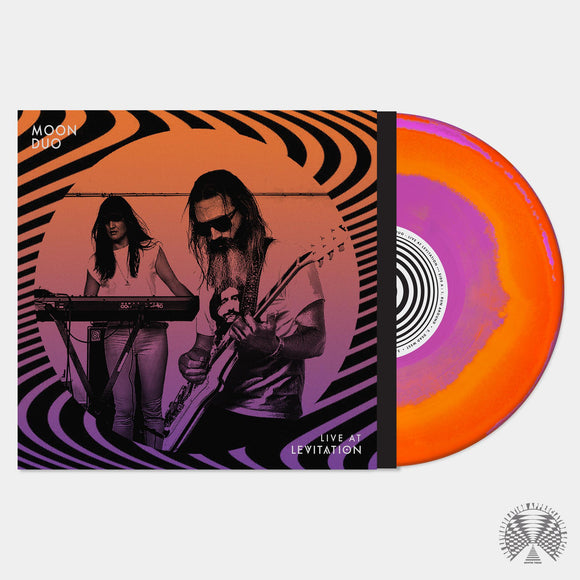 MOON DUO – LIVE AT LEVITATION (ORANGE/PURPLE SWIRL) - LP •