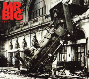 MR BIG – LEAN INTO IT - 30TH ANNIVERSARY (BLACK VINYL) - LP •