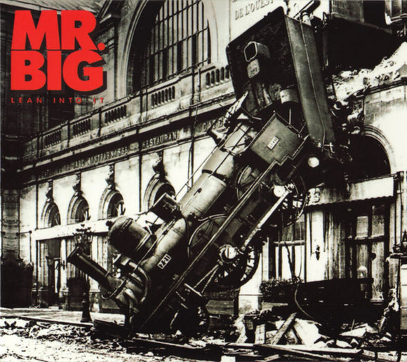 MR BIG – LEAN INTO IT - 30TH ANNIVERSARY (BLACK VINYL) - LP •